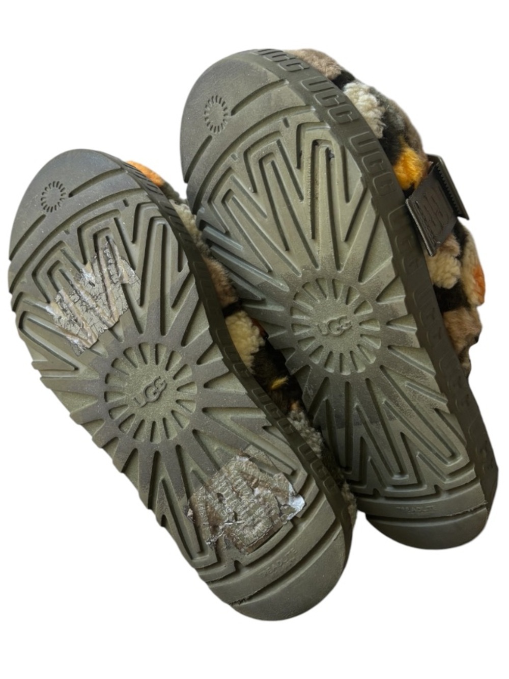 UGG Fluffita Cali Collage Slide EUC - Picture 4 of 7